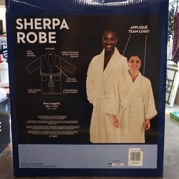 NFL Intimates & Sleepwear Nfl Washington Commanders Sherpa Robe